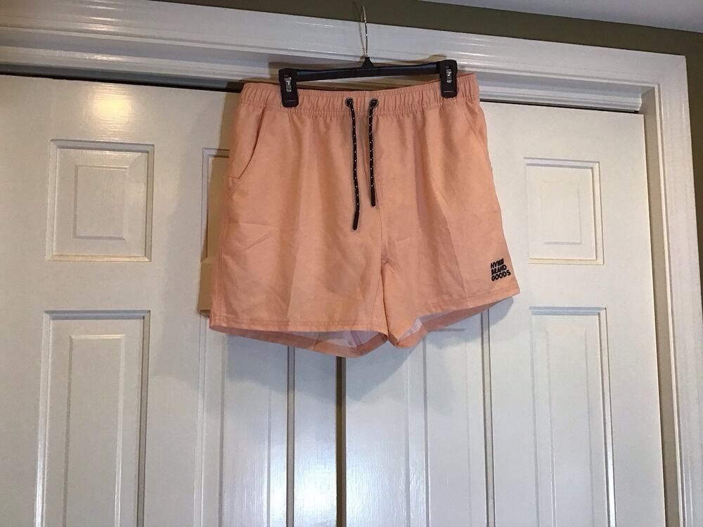 Not Dead Yet HVIII Brand Goods Goat Shorts Men’s Pink Sz XL Casual Blokecore Gym